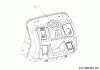 MTD LT 92S EXT 13AB77SY682 (2023) Ersatzteile Armaturenbrett Oberteil