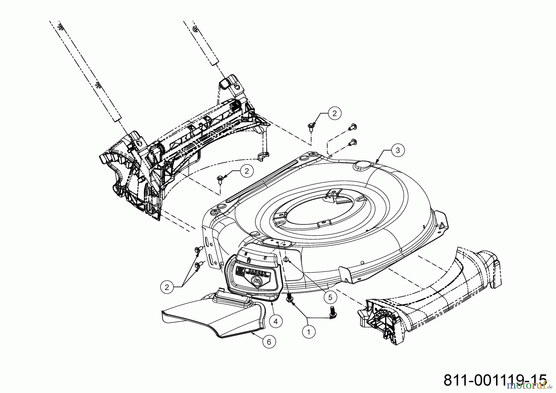 MTD Motormäher Yard Machines 21