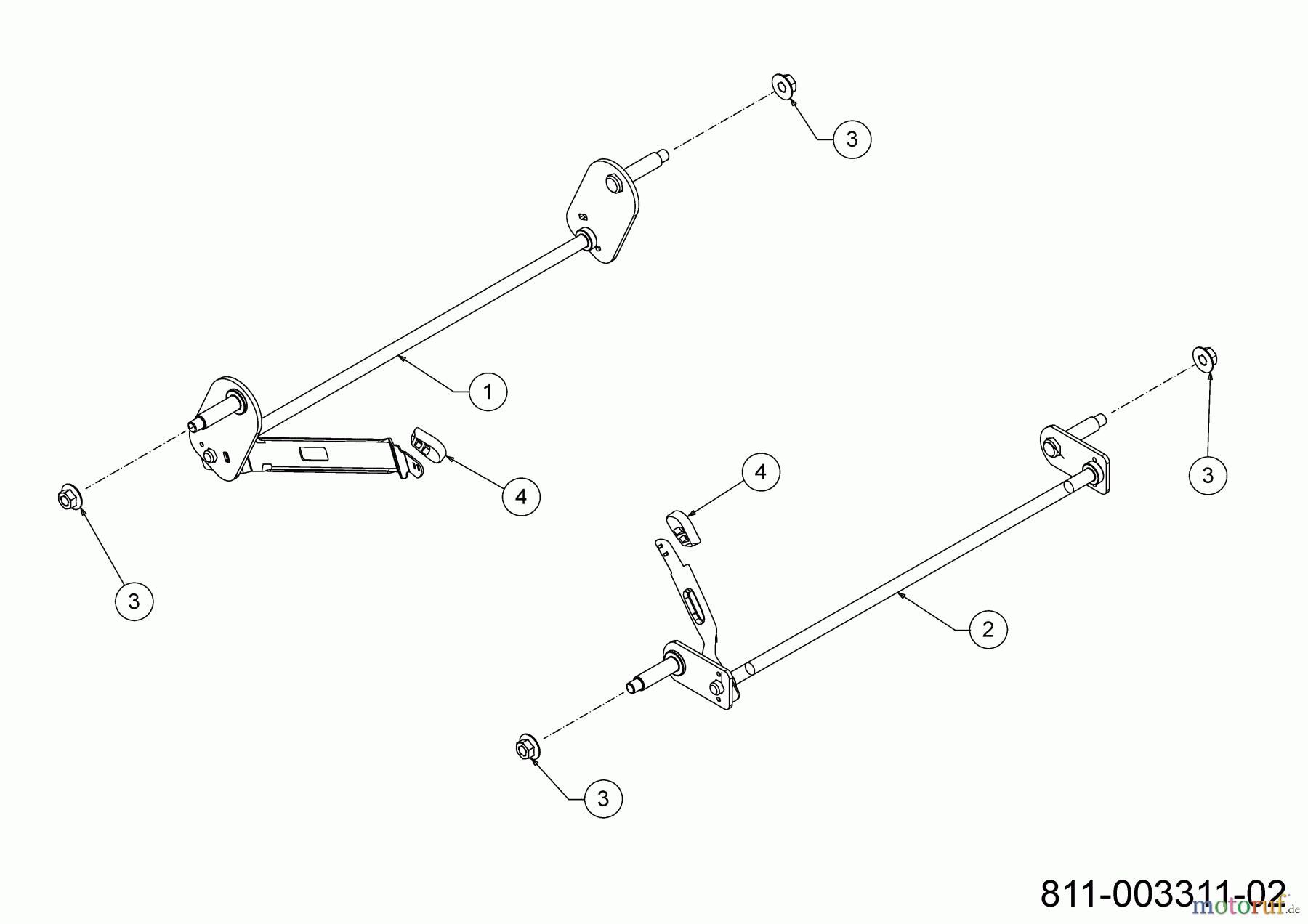 MTD Motormäher Yard Machines 21
