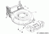 MTD BT 53 SP HW 12A-PFKC600 (2021) Ersatzteile Mähwerksgehäuse