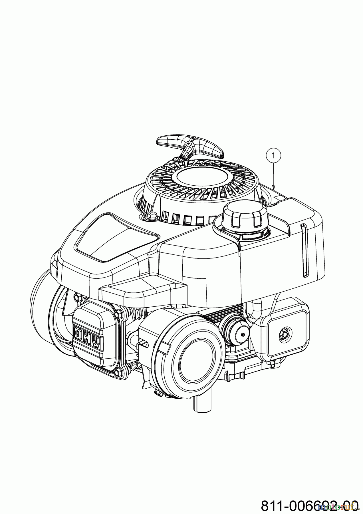 MTD Motormäher Yard Machines 21
