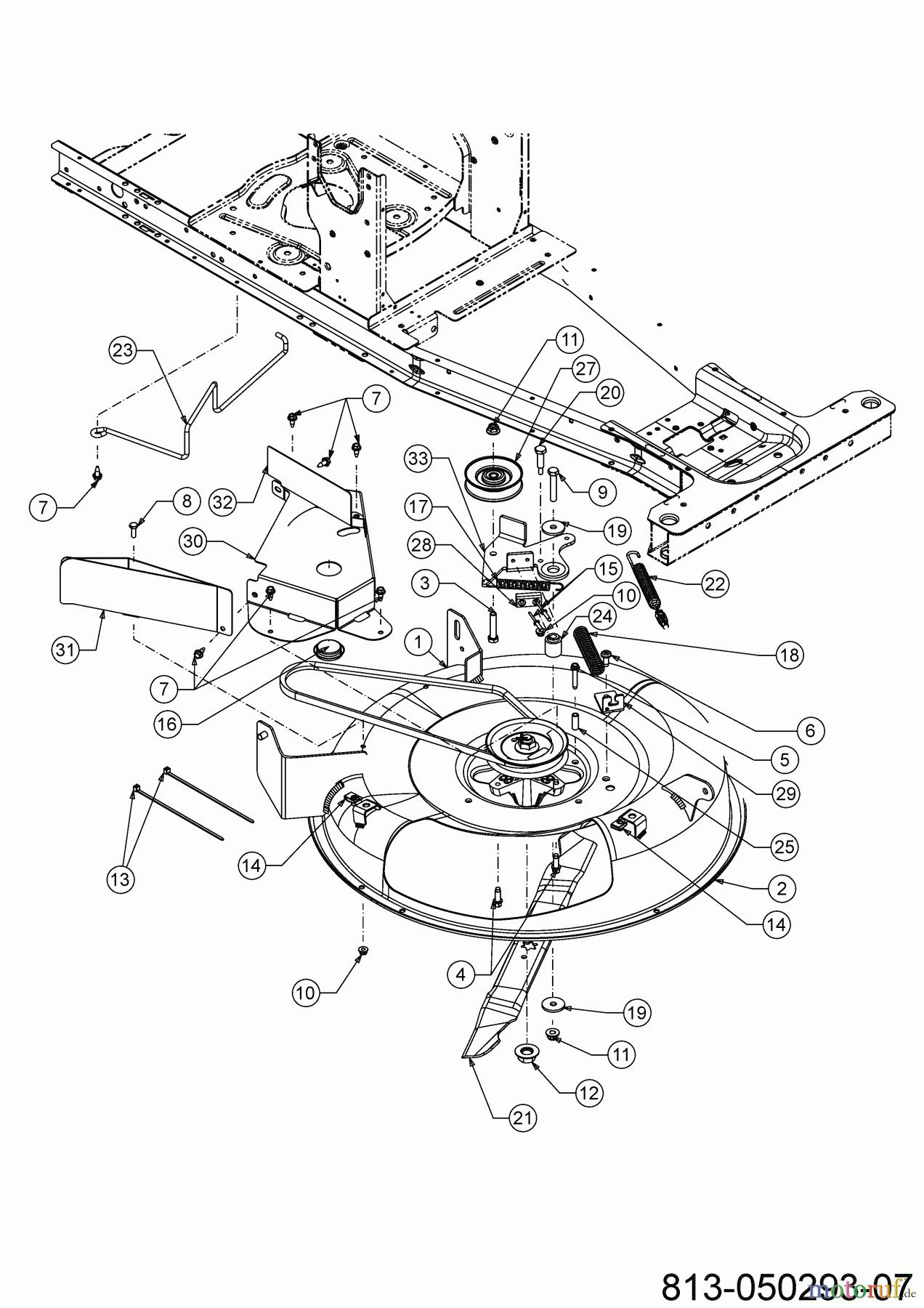 MTD Rasentraktoren Minirider 60 SDE 13BA26JC600 (2023) Mähwerk C (24