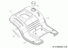MTD Optima LG 200 H 13AJ78SS678 (2023) Ersatzteile Sitzwanne
