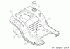 MTD SILVERTRAC 107T/175 13AM77SS677 (2023) Ersatzteile Sitzwanne