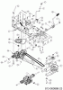 Troy-Bilt PONY 92T-S SELECT 13A777BY609 (2024) Ersatzteile Fahrantrieb, Keilriemen, Pedal