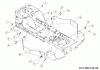MTD SILVERTRAC 107T/175 13AM77SS677 (2023) Ersatzteile Abdeckungen Rahmen