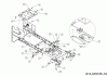Troy-Bilt BRONCO 92T-R 13A871BE609 (2023) Ersatzteile Rahmen
