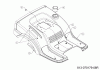 Troy-Bilt BRONCO 92T-R 13A871BE609 (2023) Ersatzteile Sitzwanne