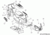 MTD LT 92S EXT 13AB77SY682 (2023) Ersatzteile Motorhaube