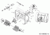 MTD Optima ME 66 31AY5FS3678 (2023) Ersatzteile Schaufelrad, Spannrolle, Reinigungswerkzeug