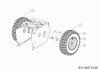 MTD M 61 31A-6BE2678 (2024) Ersatzteile Räder 13x4x6