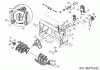 MTD Optima ME 66 T 31AY7FS3678 (2024) Ersatzteile Schaufelrad, Spannrolle, Reinigungswerkzeug