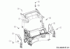 MTD SP 53 HWBS 12C-PF7B600 (2021) Ersatzteile Abdeckung hinten, Holmbraketten