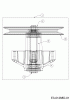 MTD Smart RC 125 13B776KC600 (2022) Ersatzteile Messerspindel 618-0139B