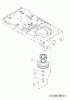 MTD Smart RC 125 13B776KC600 (2022) Ersatzteile Motorkeilriemenscheibe