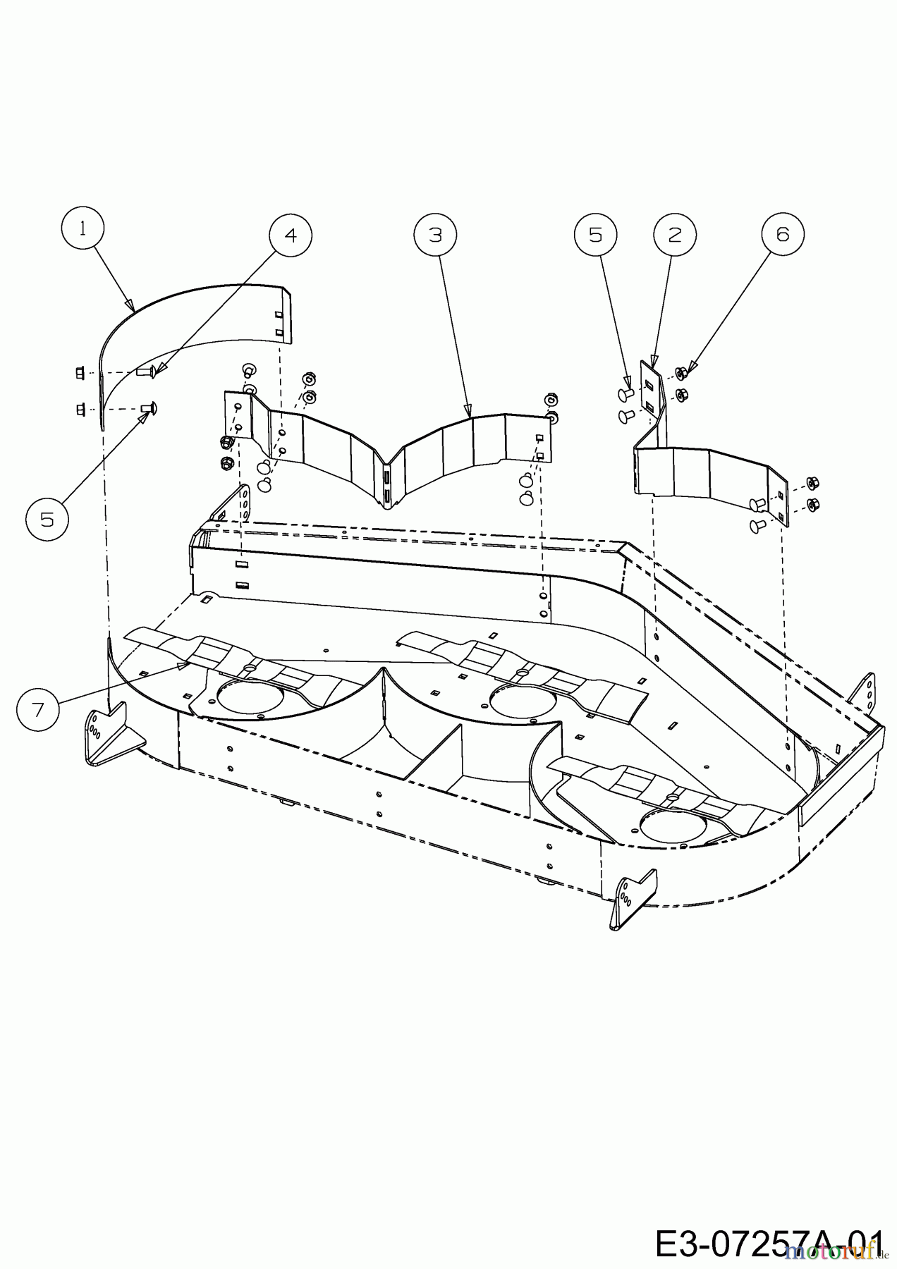  MTD Zubehör Zubehör Garten- und Rasentraktoren Mulch Kits für GTX 2100 mit Mähwerk 48