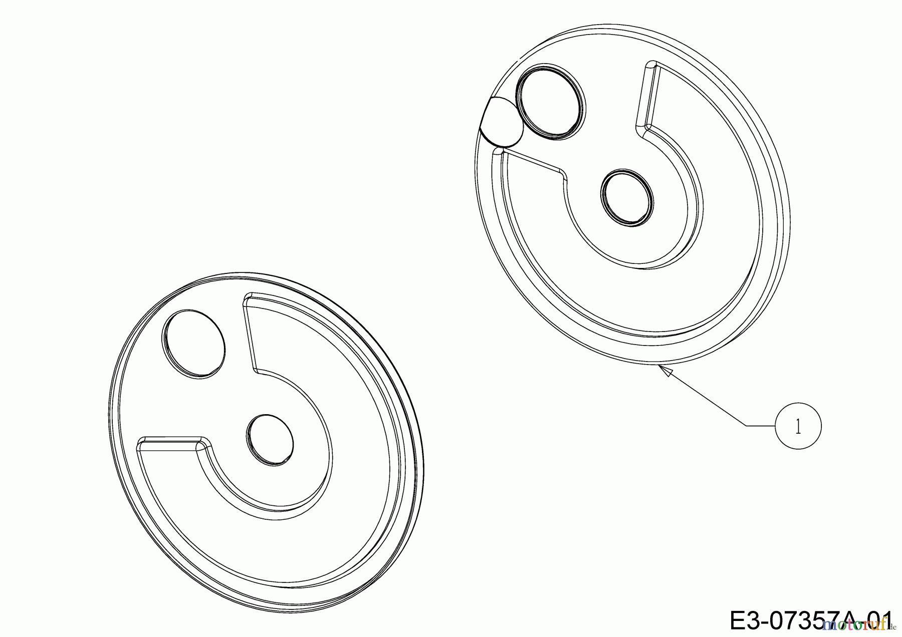 MTD Motormäher mit Antrieb Smart 46 SPBS 12D-TY5B600 (2021) Radabdeckungen
