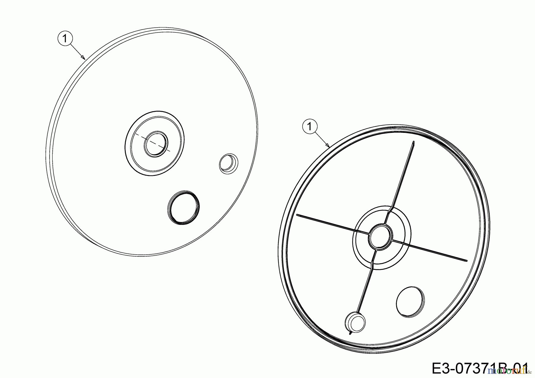 MTD Motormäher mit Antrieb SP 53 HWBS 12C-PF7B600 (2021) Radabdeckungen