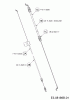 MTD BT 53 SP HW 12A-PFKC600 (2021) Ersatzteile Bremszug, Schaltzug