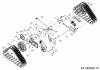 MTD Optima ME 66 T 31BY7FT3678 (2022) Ersatzteile Raupenantrieb