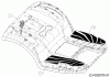 Black Edition 285-117 TWIN KH 13BFA1KT615 (2022) Ersatzteile Handgriff, Trittbrettbelag