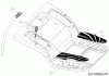 Black Edition 285-106 TWIN KH 13AFA1KR615 (2021) Ersatzteile Handgriffe, Trittbrettbelag