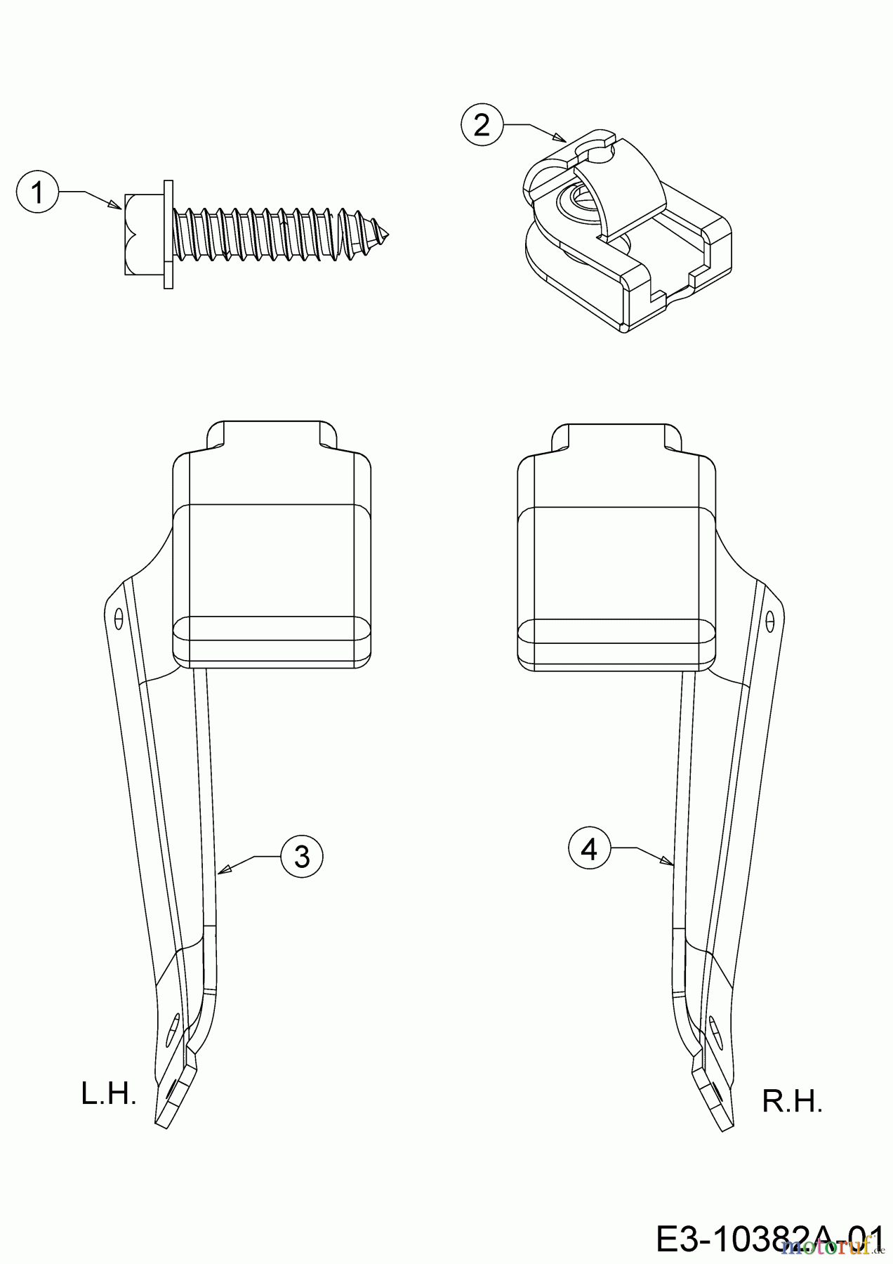 MTD Zubehör Zubehör Garten- und Rasentraktoren Armlehnen für Sitze für A Serie (NX-15) WOLF-Garten 196-564-650 (2018) Armlehnen WOLF-Garten