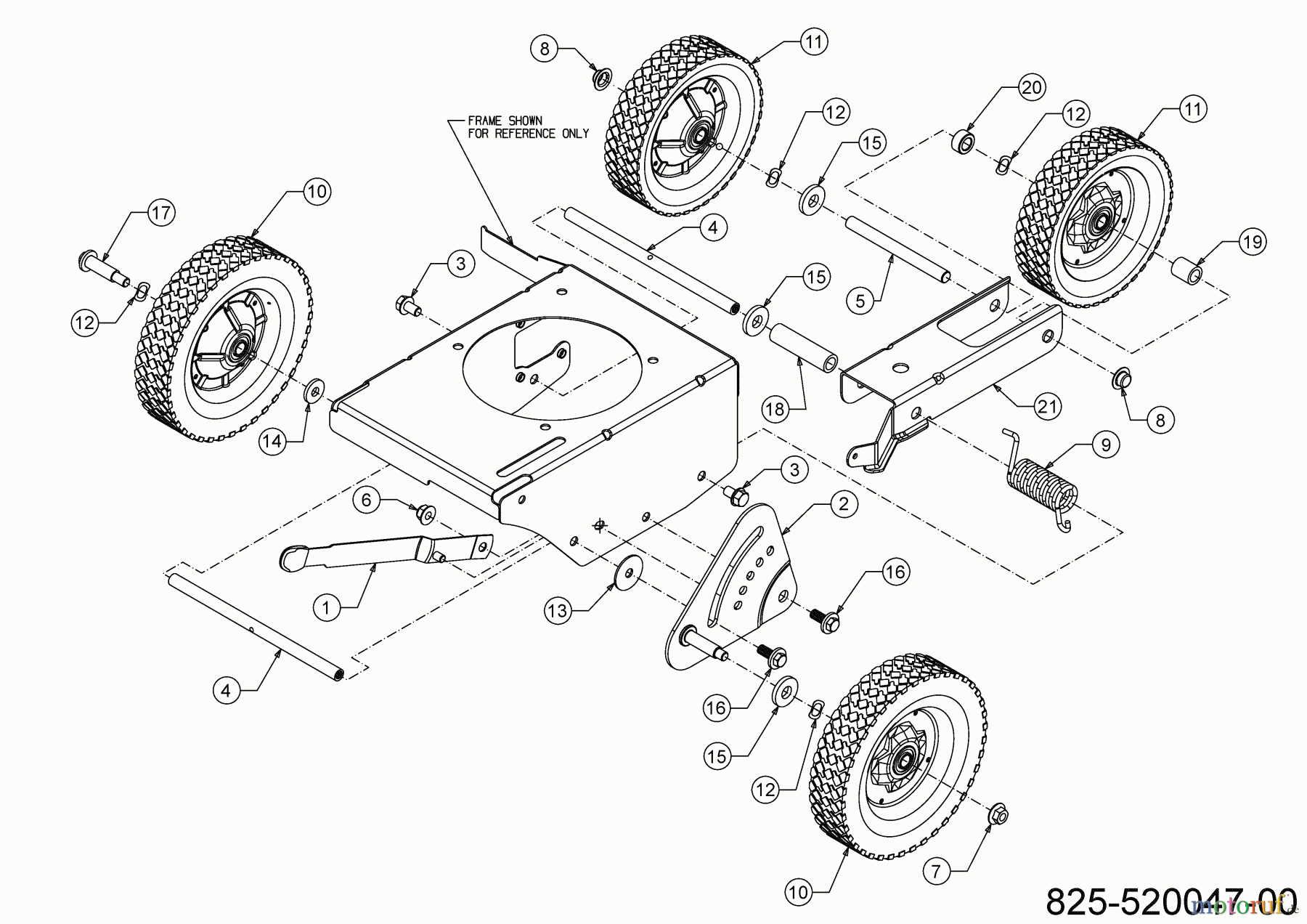 Cub Cadet Kantenschneider LC2 BP6 25A-550G603 (2020) Räder