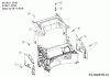 Cub Cadet LM3 CR53S 12CBPV5L603 (2019) Ersatzteile Abdeckung hinten, Holmbraketten (1)
