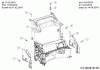 Cub Cadet LM3 CR53S 12CBPV5L603 (2019) Ersatzteile Abdeckung hinten, Holmbraketten (5)