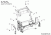 Cub Cadet LM3 CR53S 12CBPV5L603 (2019) Ersatzteile Abdeckung hinten, Holmbraketten (6)
