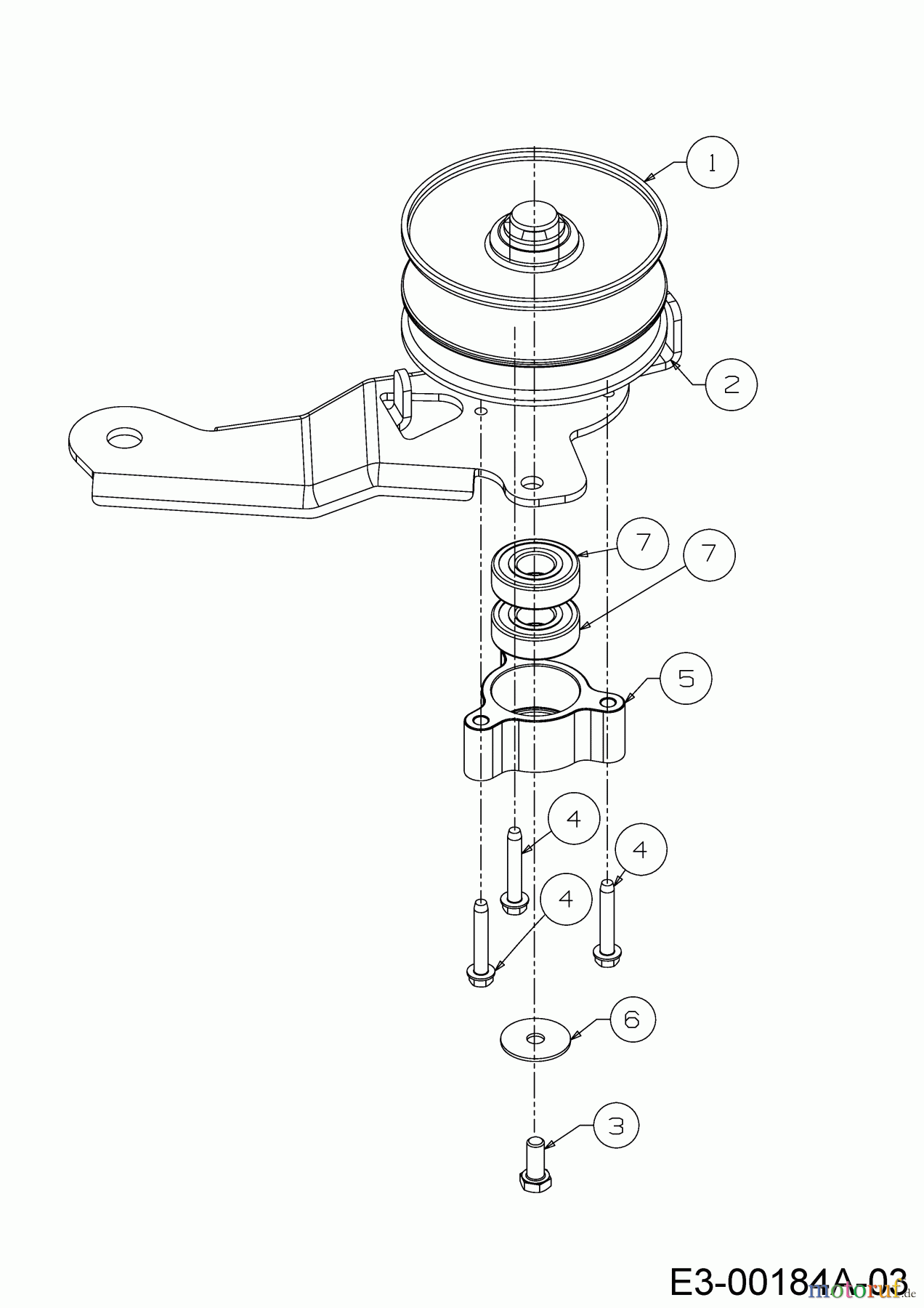 Cub Cadet Rasentraktoren LT1 NS96 13I276DF603 (2020) Variator