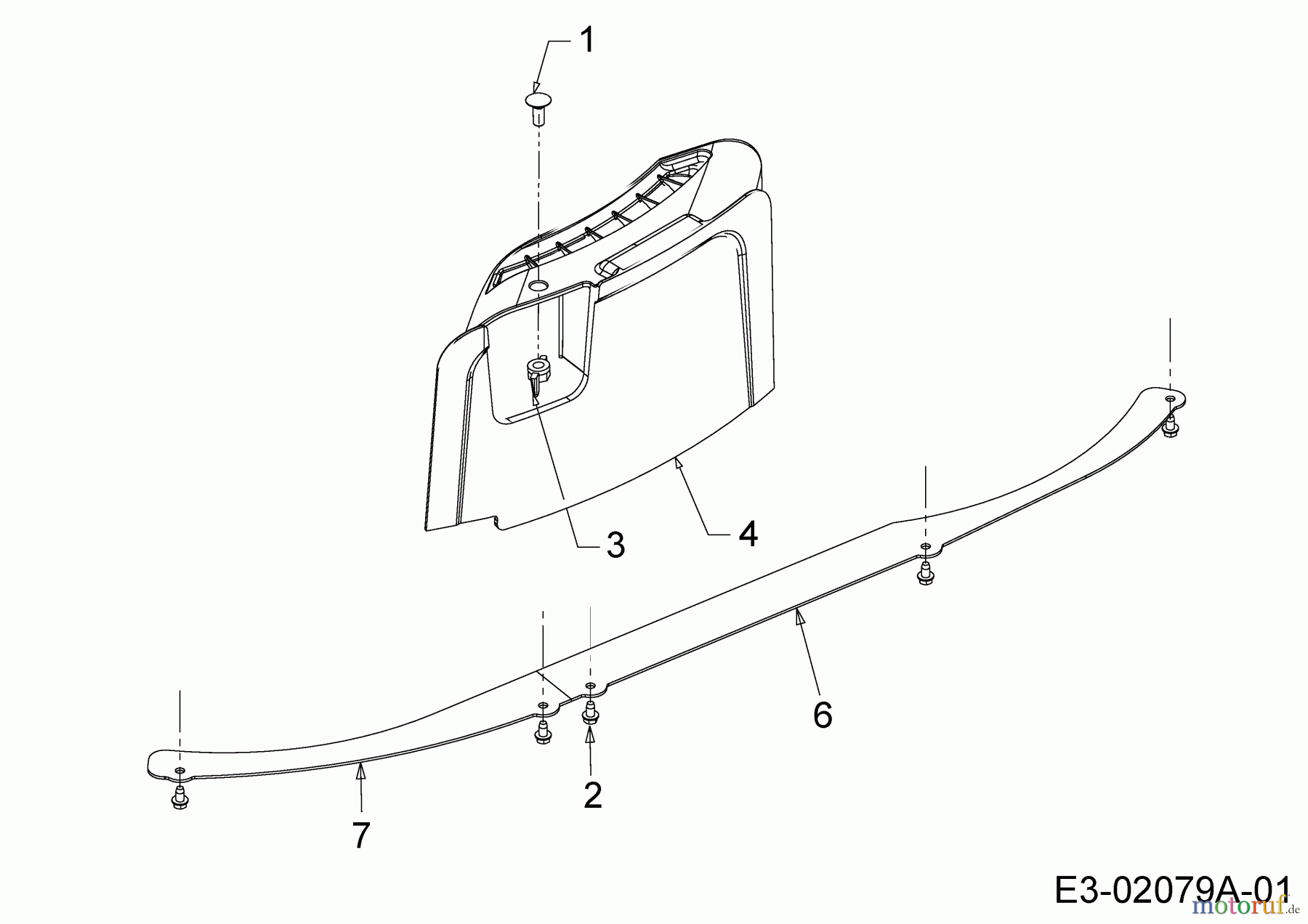 Cub Cadet Rasentraktoren LT3 PS107 13IT79DG603 (2020) Mulch Kit