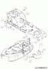 Cub Cadet LT1 NS96 13AB76DF603 (2019) Ersatzteile Abdeckungen Mähwerk F (38"/96cm)