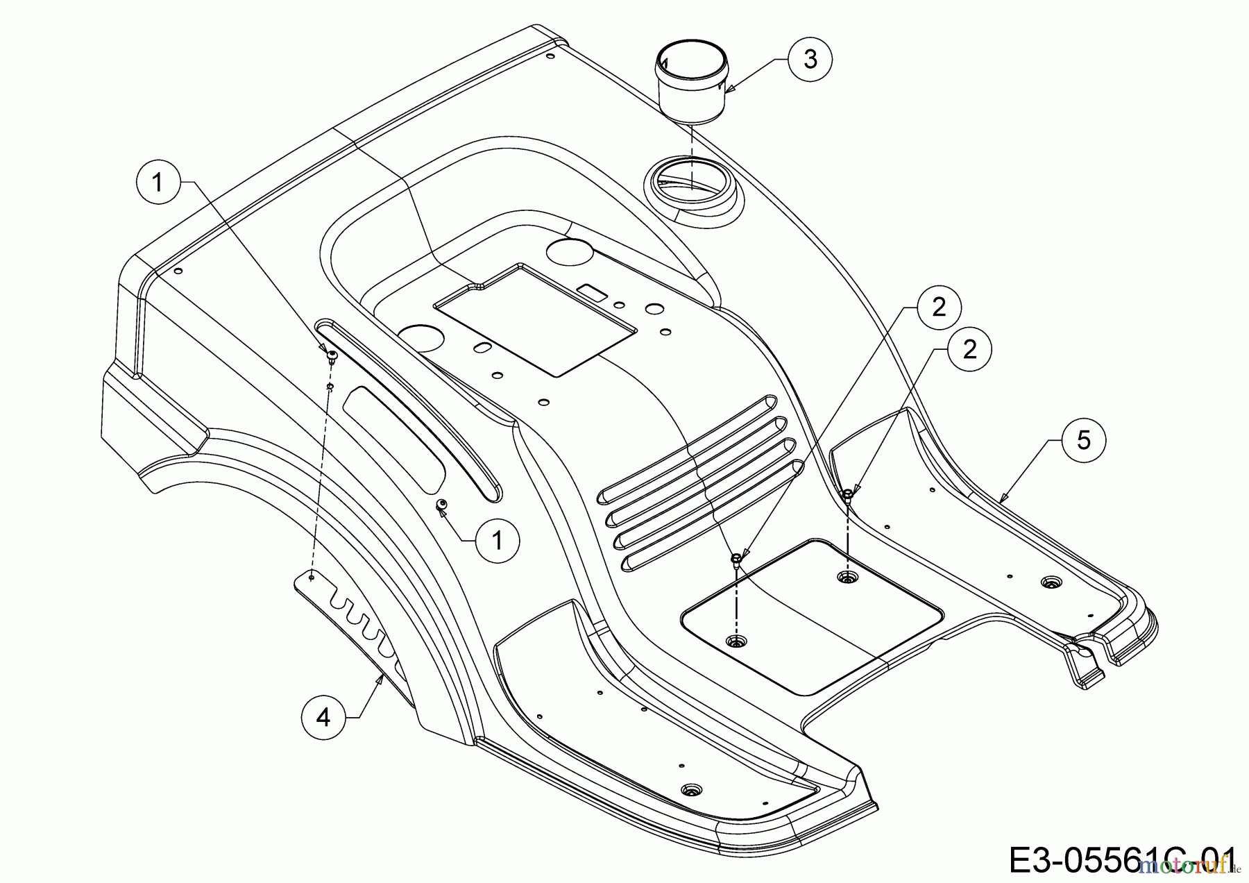  Cub Cadet Rasentraktoren LT2 NR92 13I271DE603  (2019) Sitzwanne