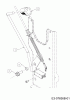 Cub Cadet LR2 NS76 13A221JD603 (2020) Ersatzteile Mähwerkseinschaltung