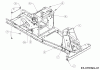 Cub Cadet LR1 MS76 13B726JD603 (2020) Ersatzteile Rahmen