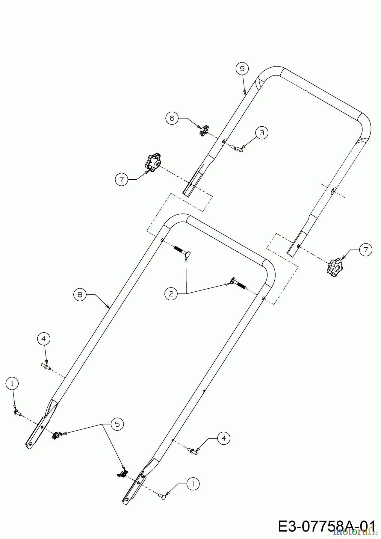  Cub Cadet Laubsauger mit Häckselfunktion CSV 060 24A-06MP603  (2019) Holm