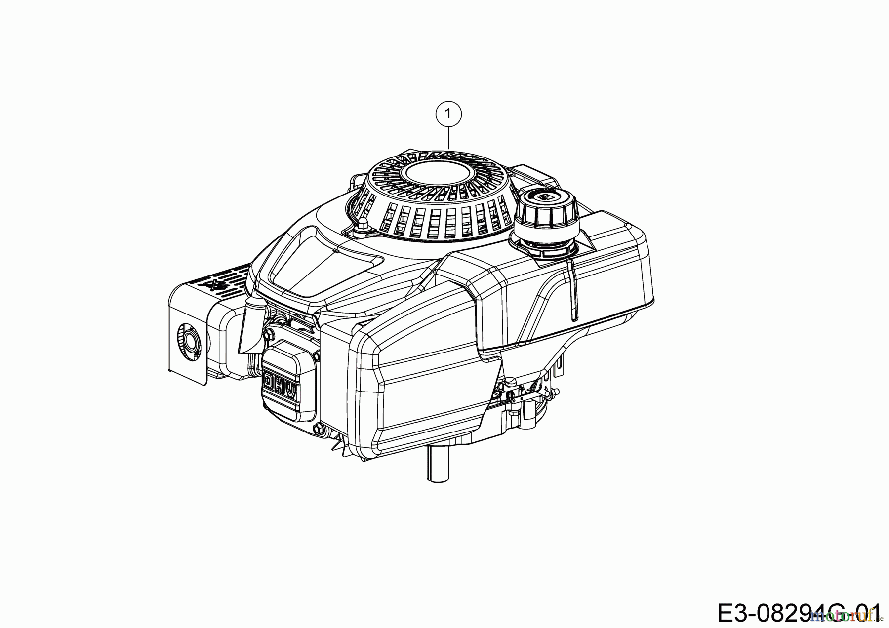  Cub Cadet Rasentraktoren LR2 NS76 13B221JD603  (2020) Motor