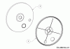 Cub Cadet LM3 DR53S 12BBPVKC603 (2019) Ersatzteile Radabdeckungen
