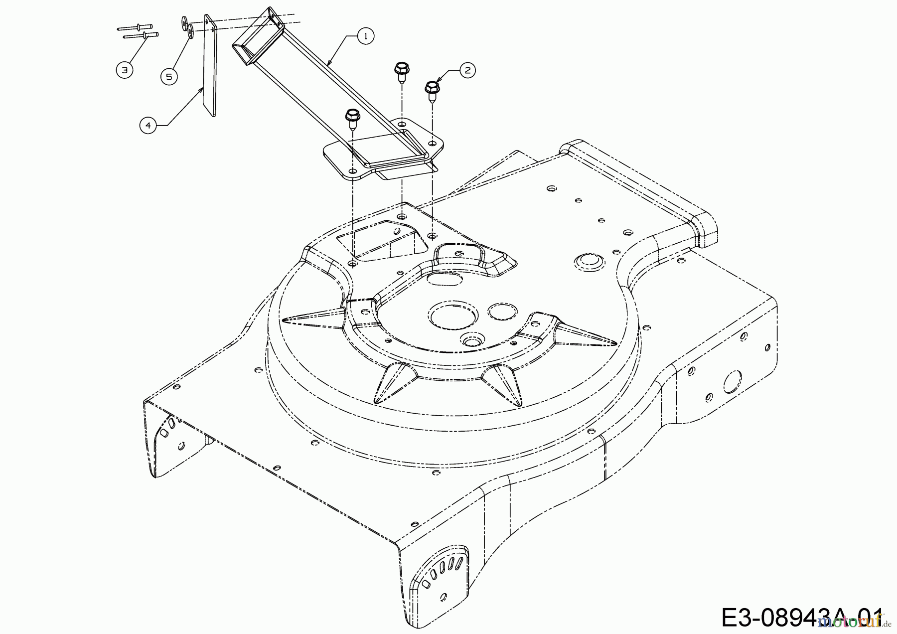 Cub Cadet Laubsauger mit Häckselfunktion CSV 060 24A-06MP603 (2019) Einfüllschacht