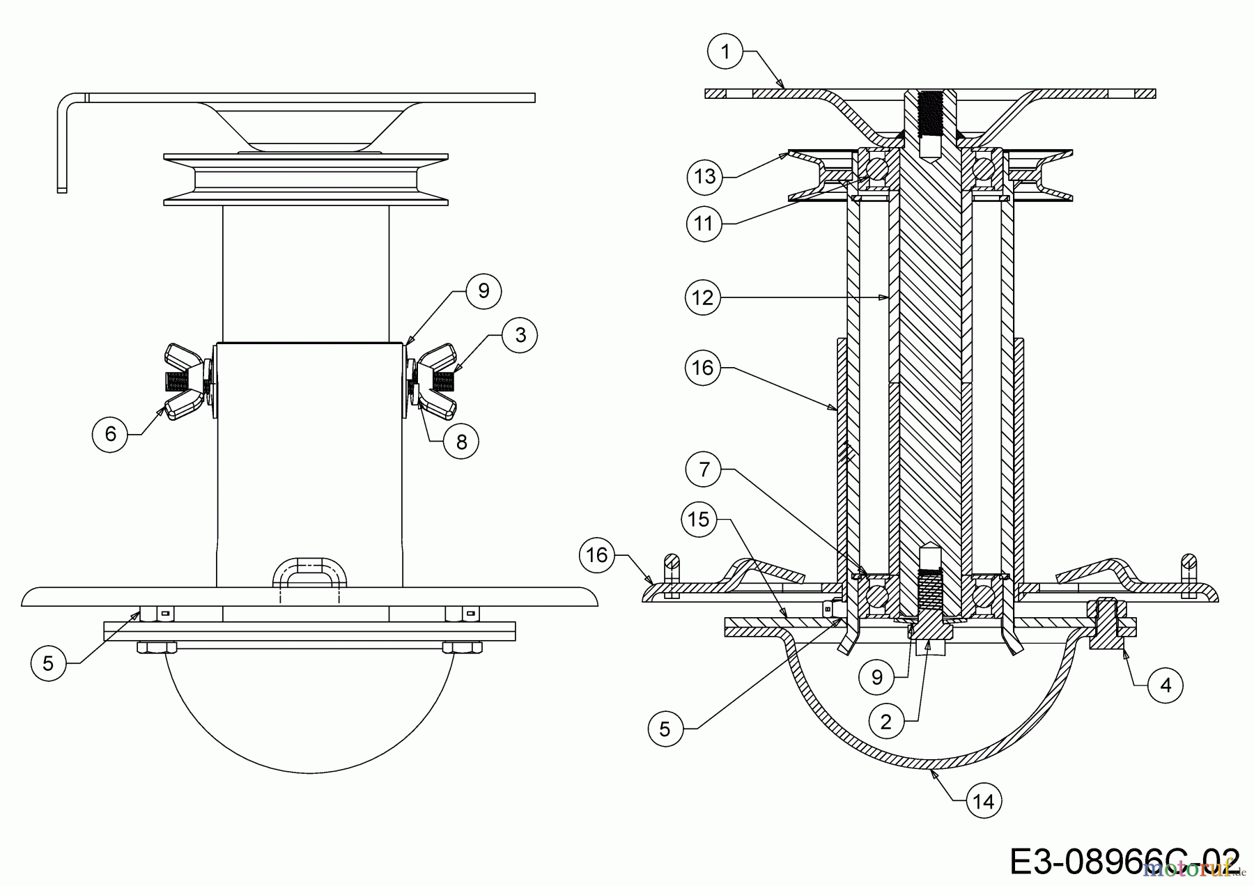  Cub Cadet Motorfadenmäher LC3 DP56 25B-262E603 (2020) Fadenkopf