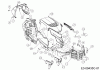 Cub Cadet LT1 NS96 13AB76DF603 (2019) Ersatzteile Motorhaube D-Style