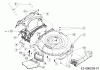 Cub Cadet LM1 DF53 12A-A02P603 (2020) Ersatzteile Deflektor, Mähwerksgehäuse, Mulchklappe, Leitstück hinten