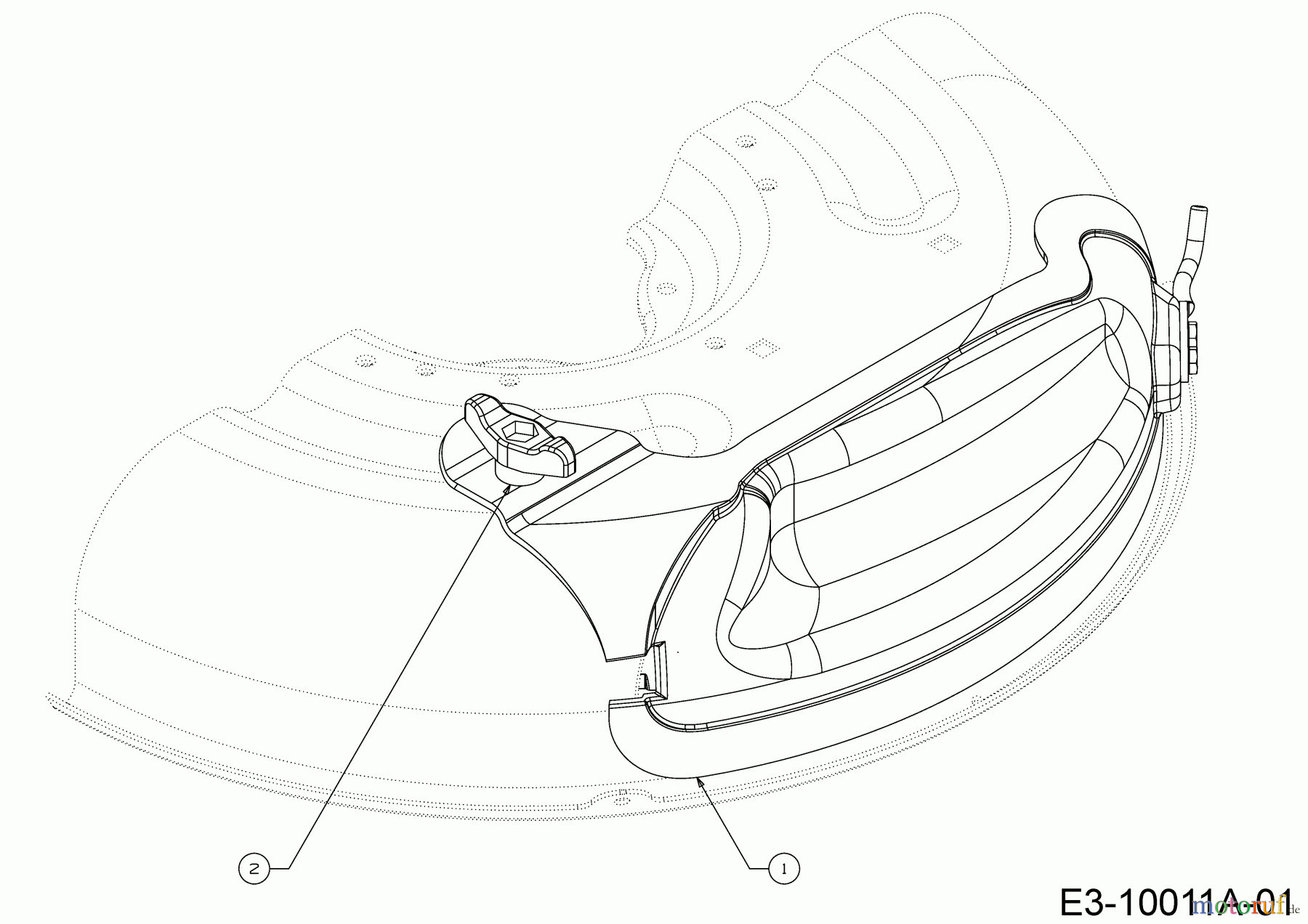 Cub Cadet Rasentraktoren XT1 OS107 13A8A1CS603 (2020) Mulch Kit