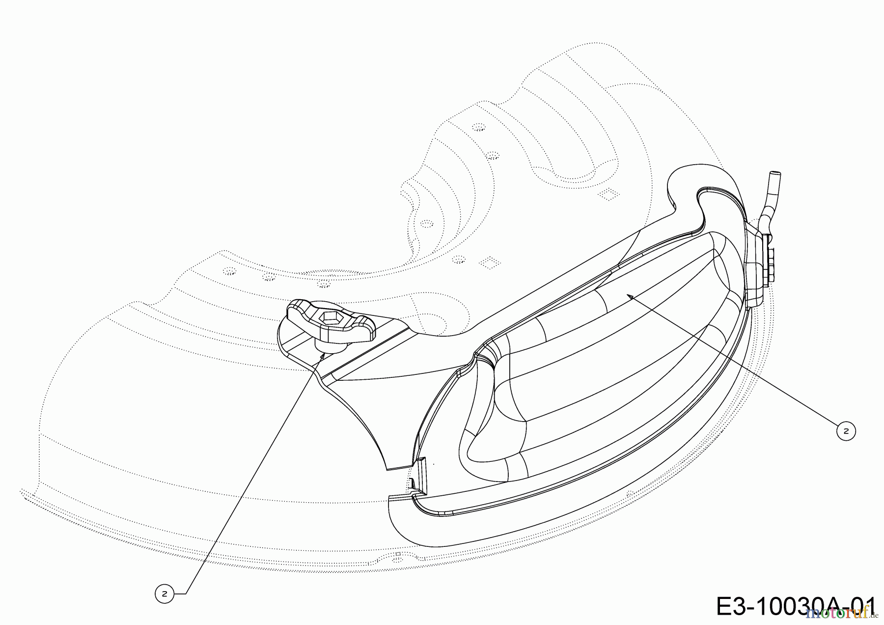 Cub Cadet Rasentraktoren XT2 PS117I 13CZA1CN603 (2020) Mulch Kit