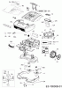 Cub Cadet XR3 3000 22BSBAAD603 (2020) Ersatzteile Elektromotore, Gehäuse, Messer, Räder
