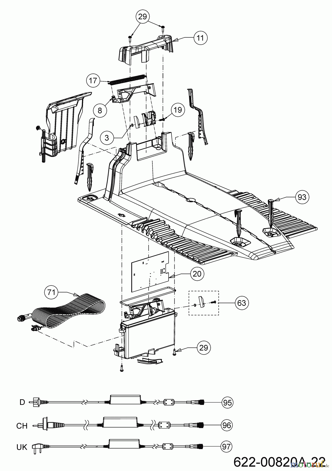 Cub Cadet Mähroboter XR5 2000 22AKHEFA603 (2022) Basisstation