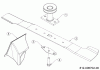 Cub Cadet LM2 DR53S 12DBPQKC603 (2021) Ersatzteile Messer, Messeraufnahme, Mulchstopfen