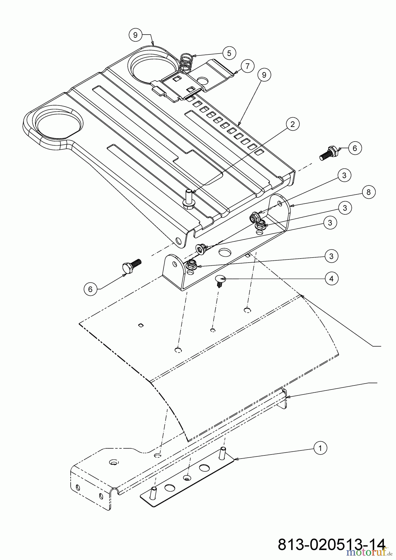 Cub Cadet Rasentraktoren XT2 PS117 13AJA1TT603 (2022) Sitzträger